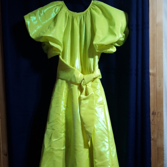 XXS *LAST DAY* CJR Puff Sleeve Tie Waist - Picture 4 of 12